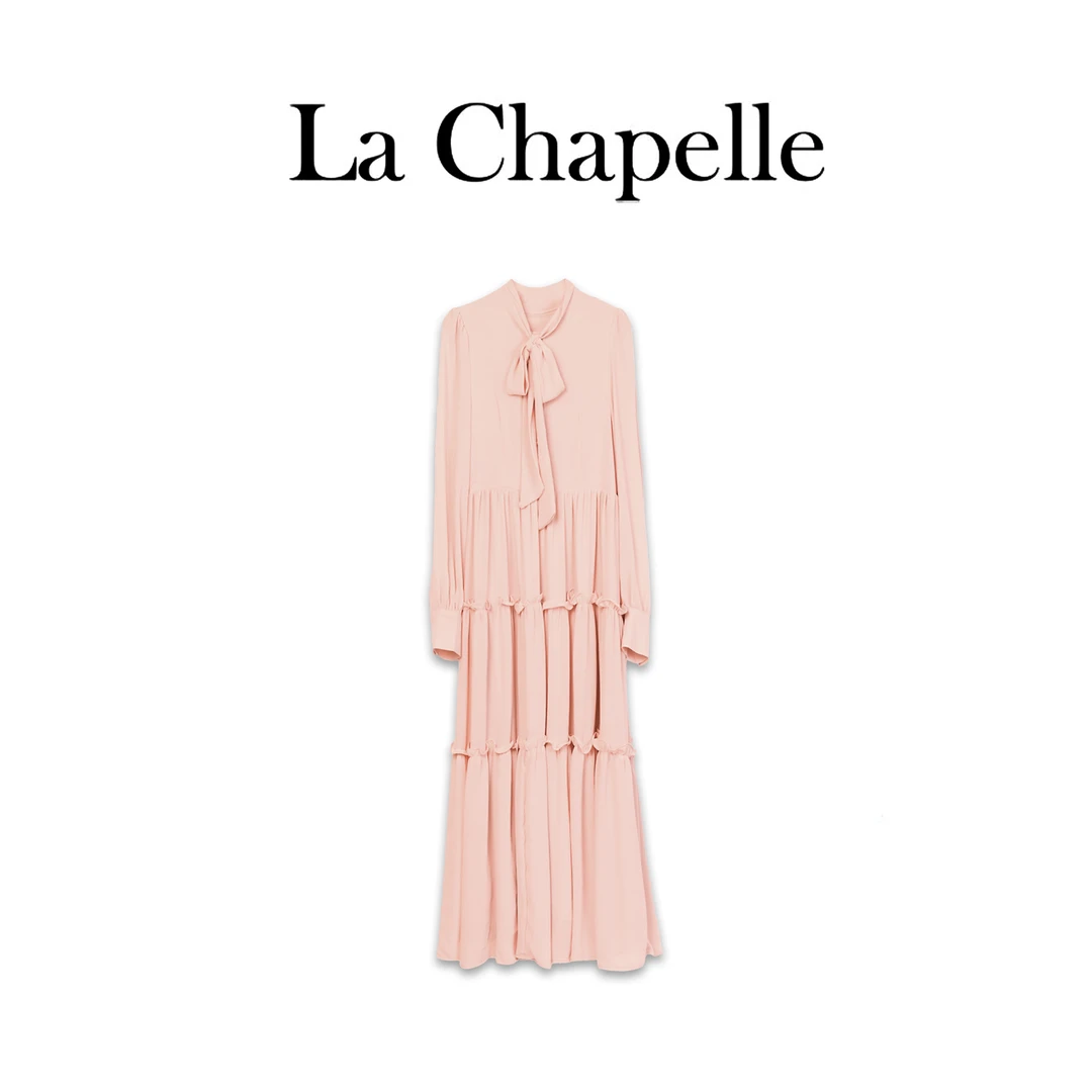 La Chapelle/拉夏贝尔2025时尚气质优雅百搭连衣裙 L0473L53002