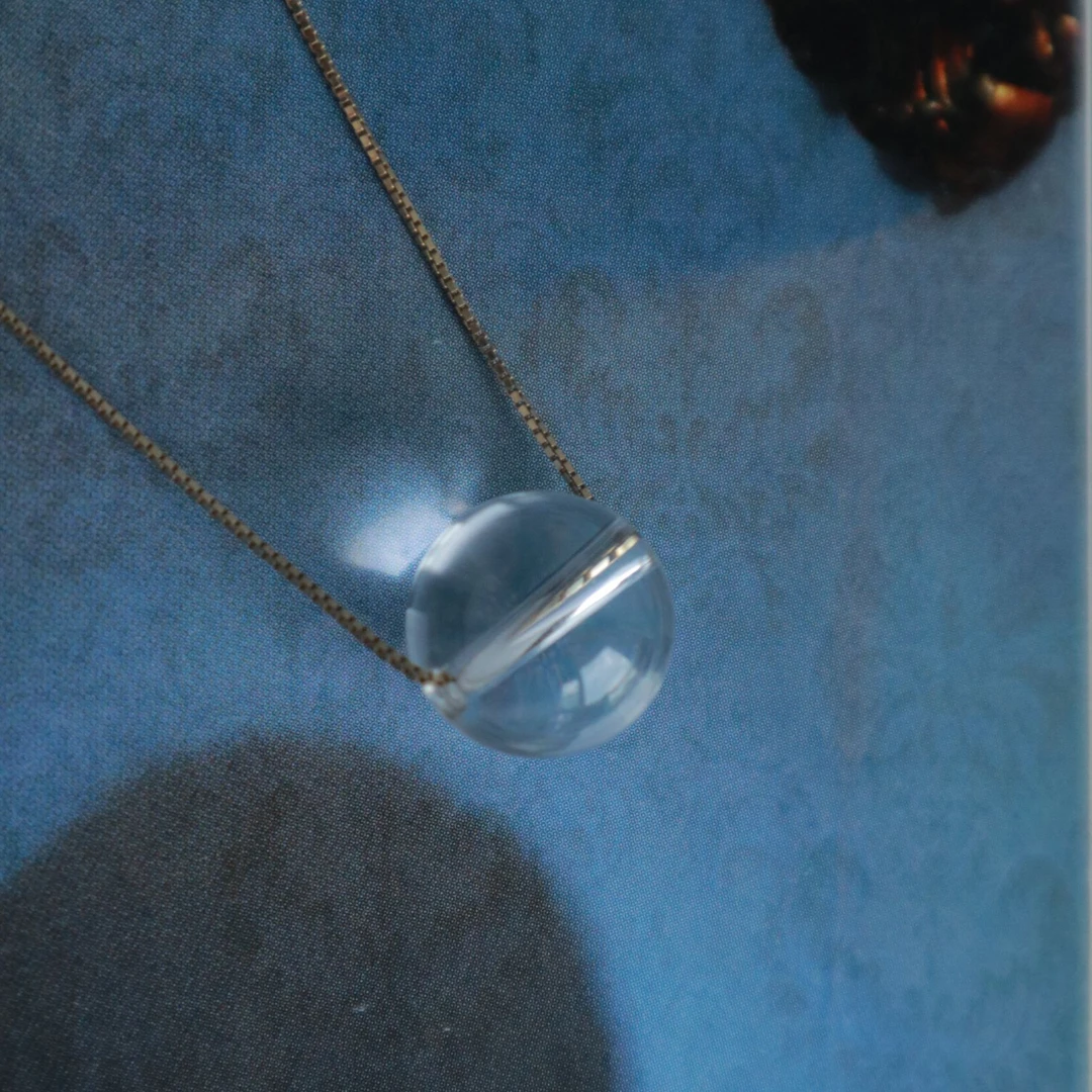 水晶 简约经典款正圆 吊坠