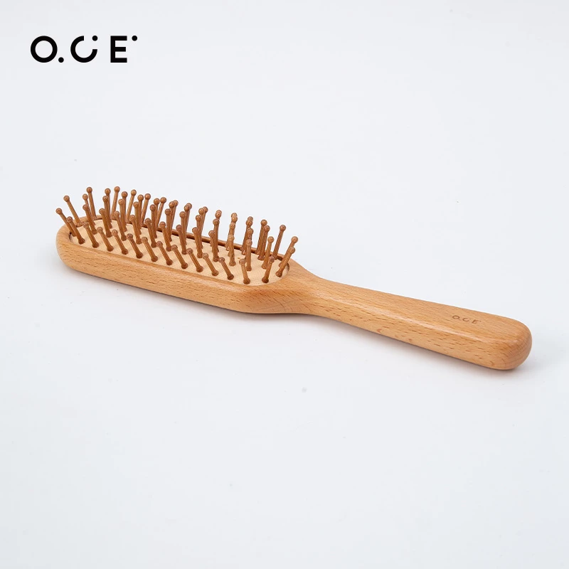 OCE半圆系列手把木针按摩梳气囊梳子便捷顺发直发卷发木梳气垫梳