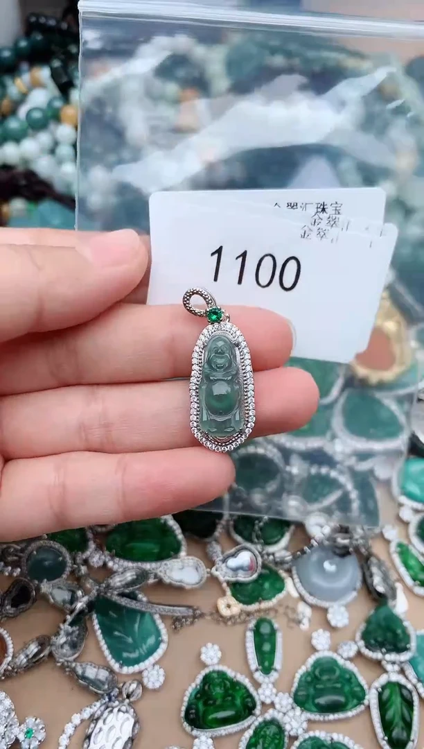 【闪购商品】翡翠颈饰未镶嵌1100