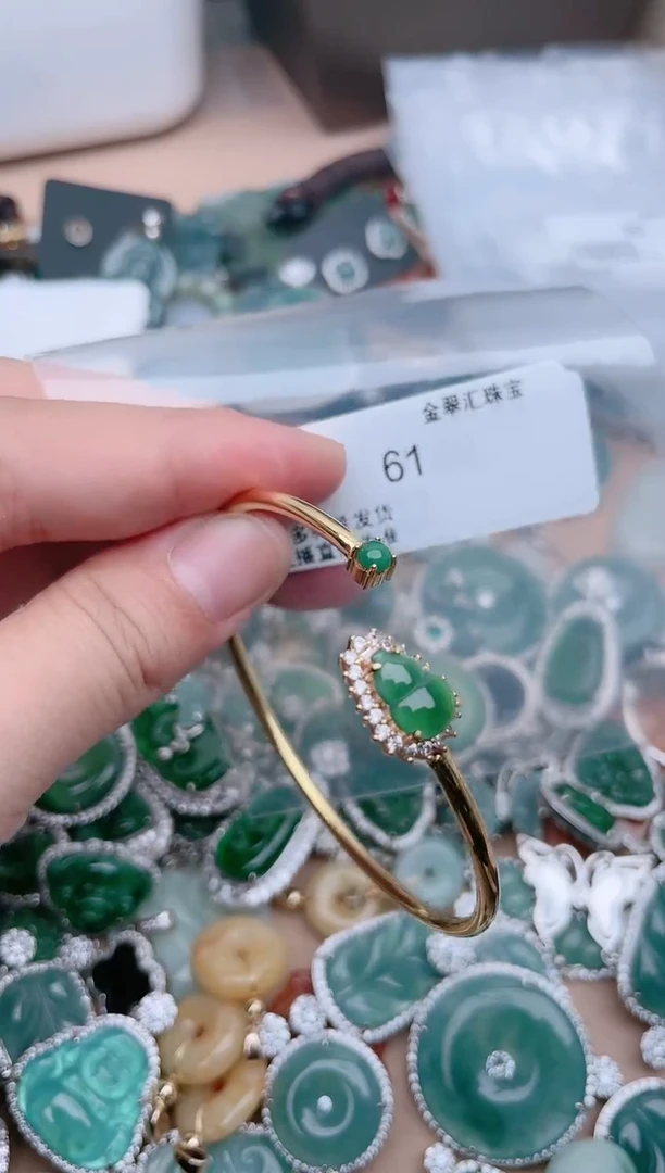 【闪购商品】翡翠颈饰未镶嵌61..........1