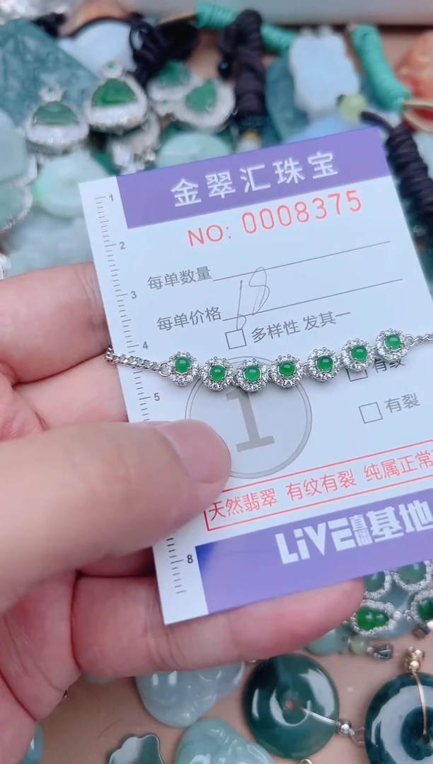 【闪购商品】翡翠颈饰未镶嵌8375....