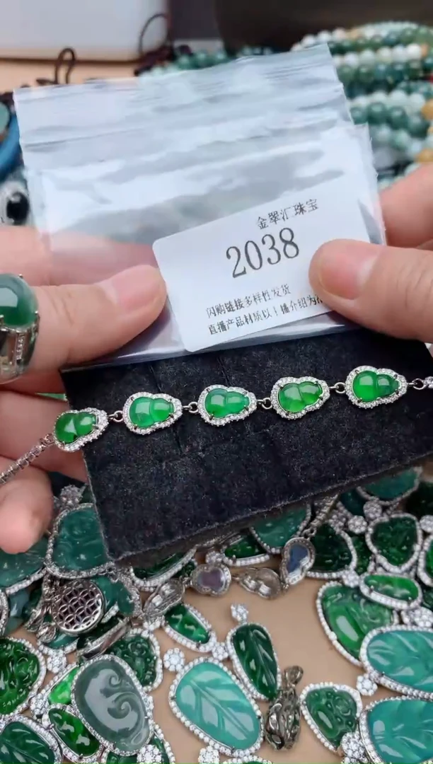 【闪购商品】翡翠颈饰未镶嵌2038