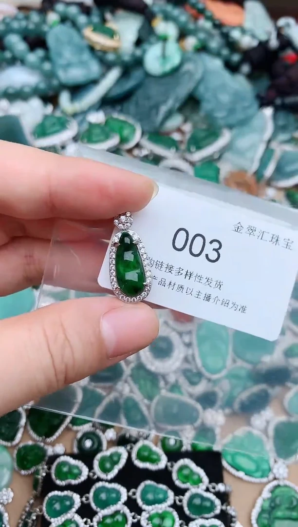 【闪购商品】翡翠颈饰未镶嵌003