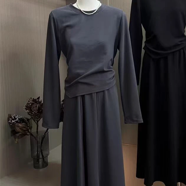 elebabon/芭波象 TZ0018-新款潮流女装百搭休闲时尚显瘦套装