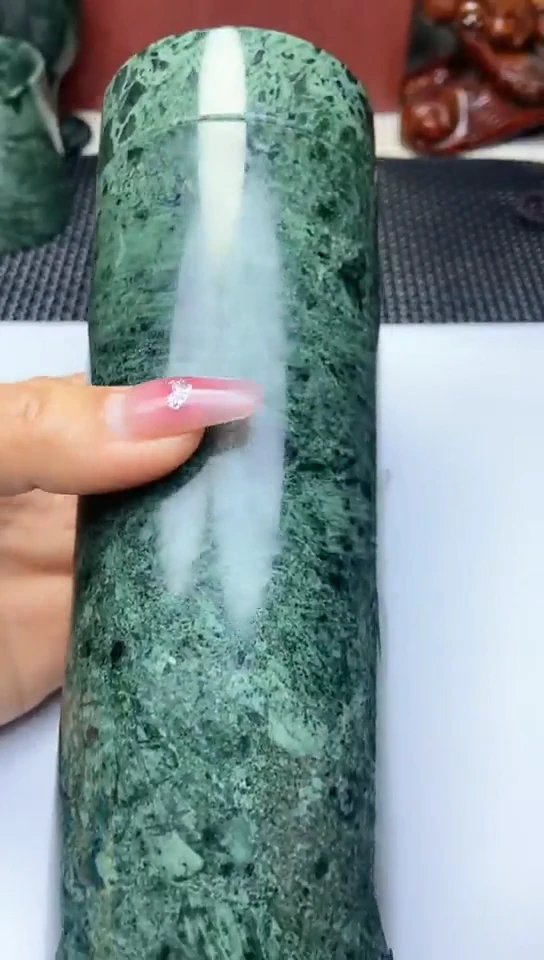 【闪购商品】蛇纹石玉手饰未镶嵌杯子