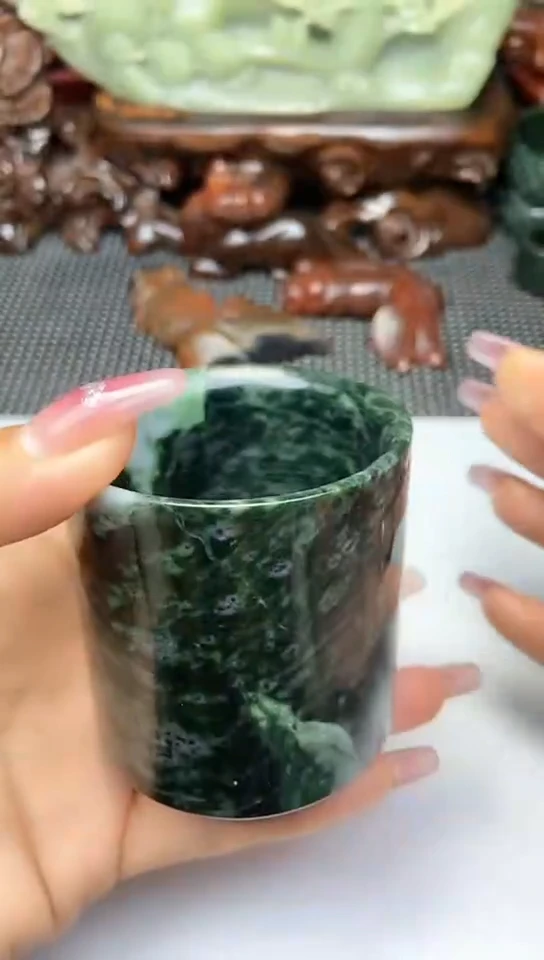 【闪购商品】蛇纹石玉手饰未镶嵌把件