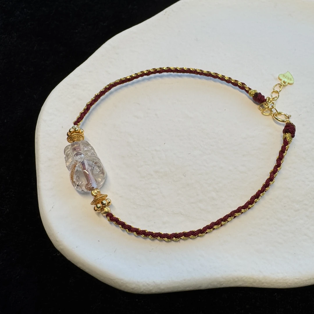 【万合】油胆闪灵手绳（天然珠宝多样性发其一）