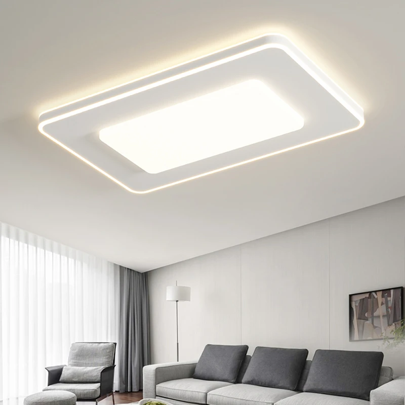 极简客厅卧室灯主灯2023年新款现代简约大气吸顶灯中山灯具厂直销