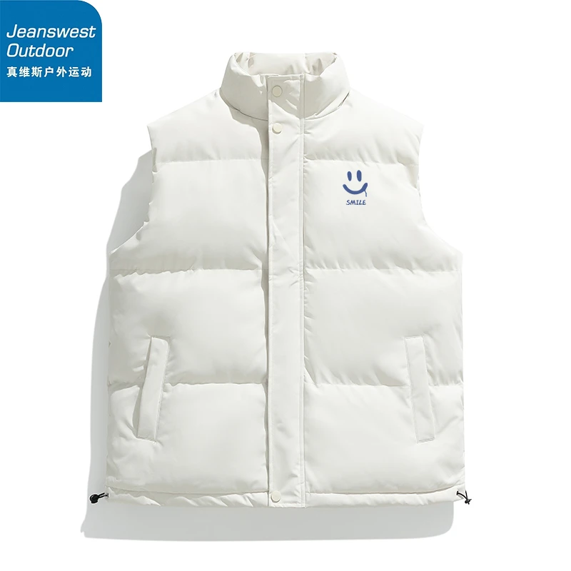【真维斯】户外保暖运动马甲潮牌宽松百搭无袖坎肩休闲百搭立领上衣