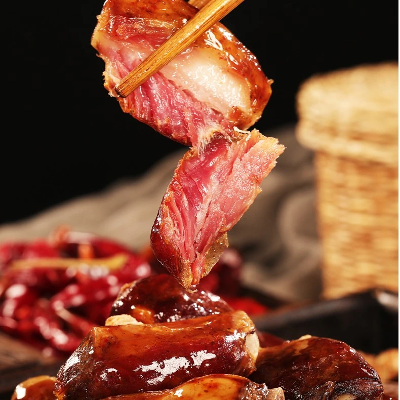 优质排骨香肠精选腊味甄选年货正宗烟熏四川腊肉农家熏制肥瘦板鸭