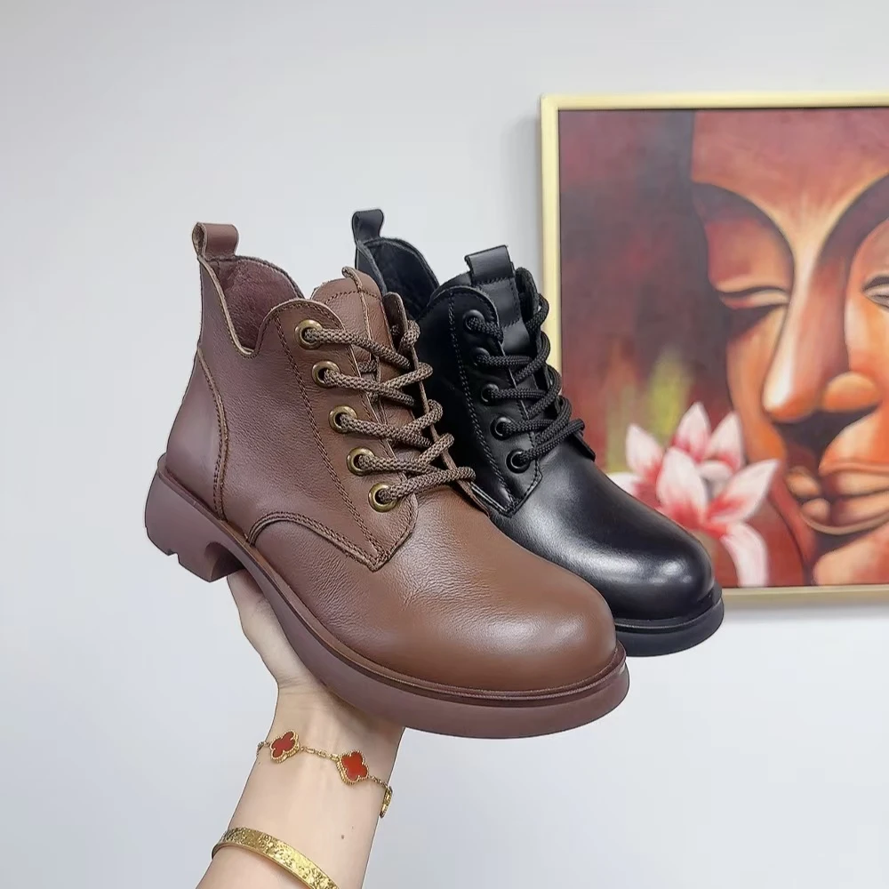 15621舒适百搭软底马丁靴仓