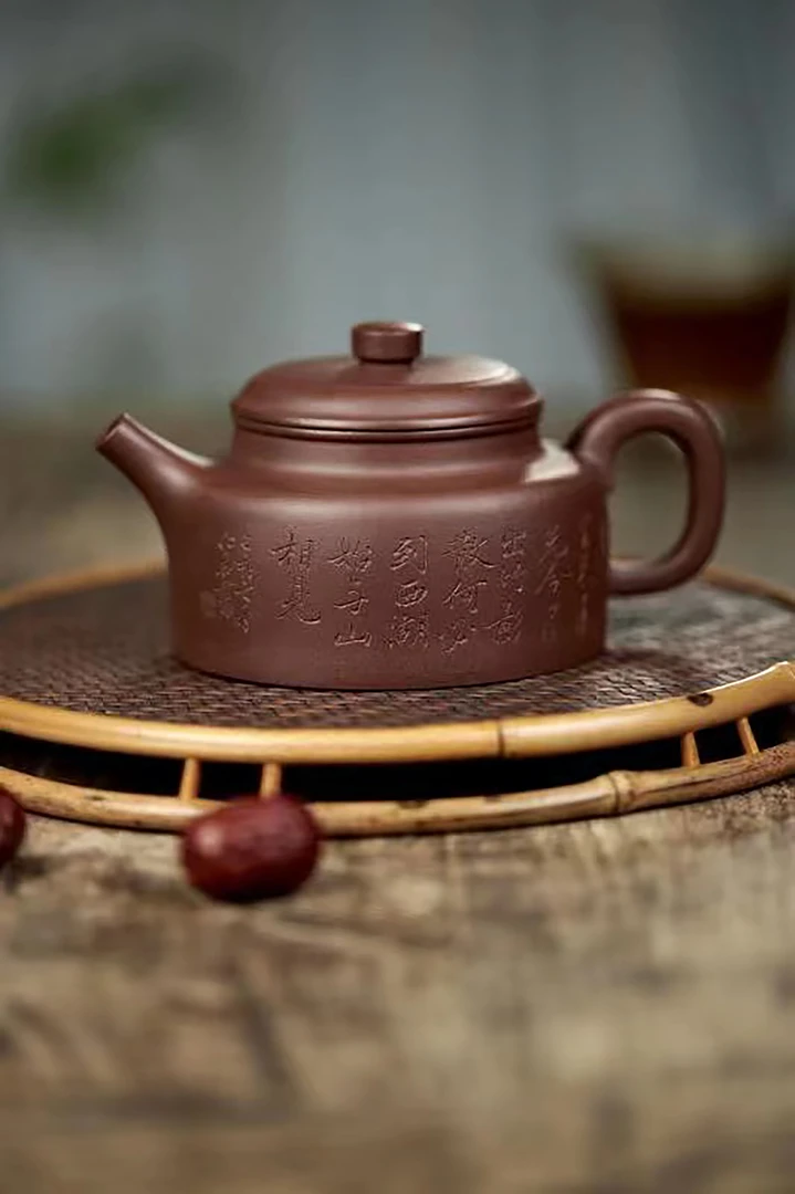 徳钟壶——定制尾款不带刻绘素器马建伟制作