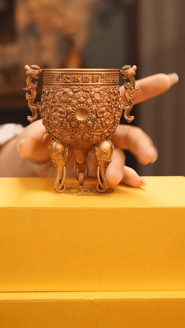 【闪购商品】青铜金瓯永固杯-18