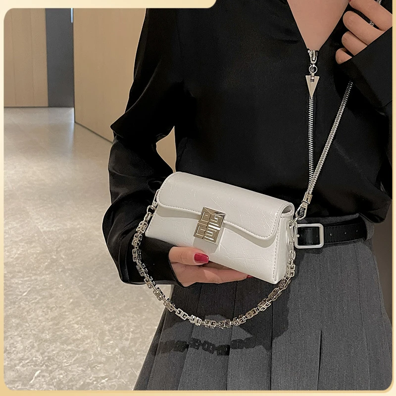 手机小包包女款2024新款小众时尚洋气链条斜挎包春夏季爆款小方包