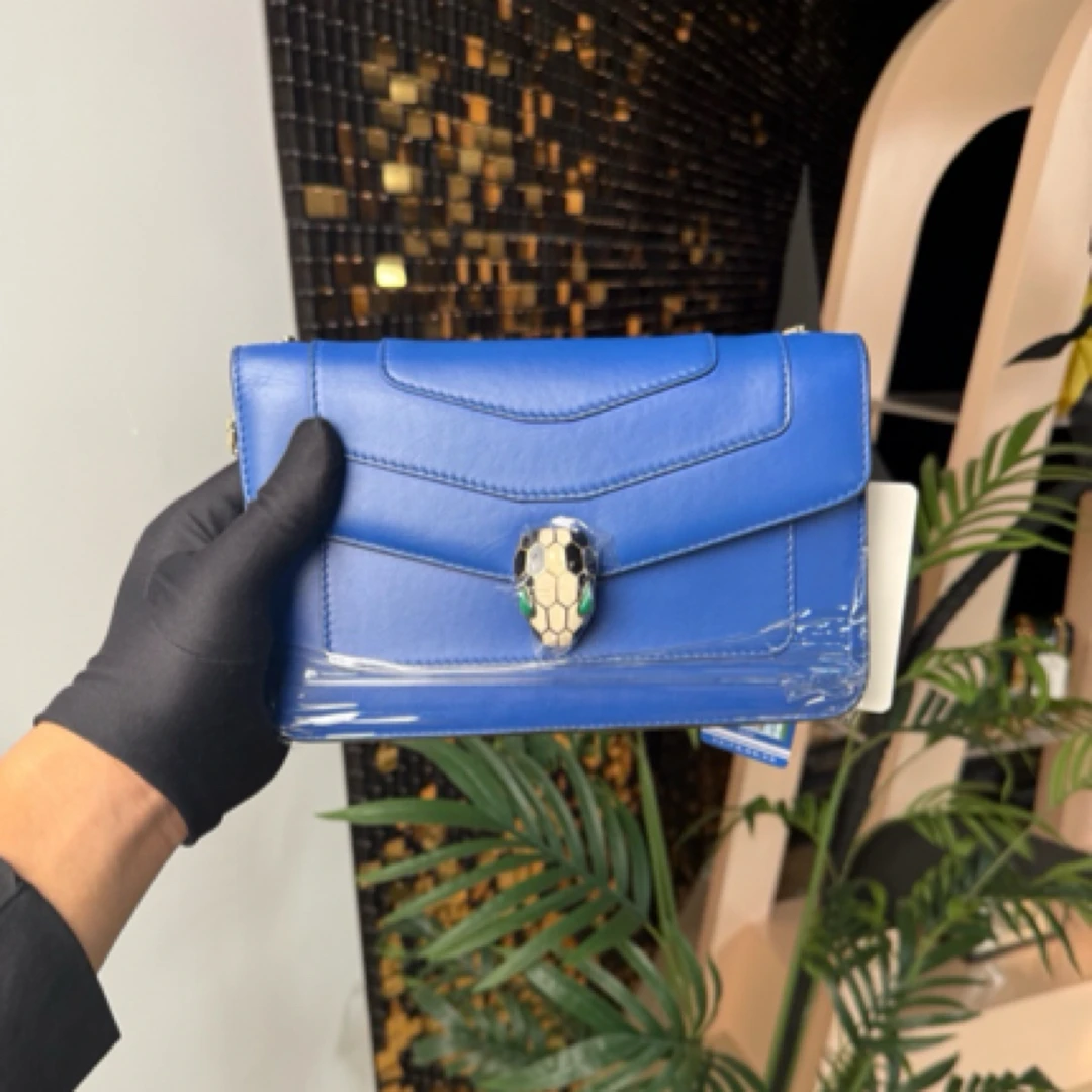 99新 BVLGARI/宝格丽 友福/宝格丽蛇头包/98新/41671526