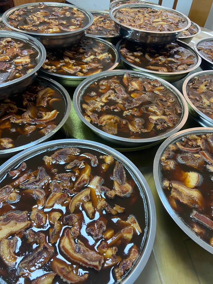 【整盆发货】4斤五香猪头肉冻肴肉冻糕猪肉冻下酒菜真空包装即食