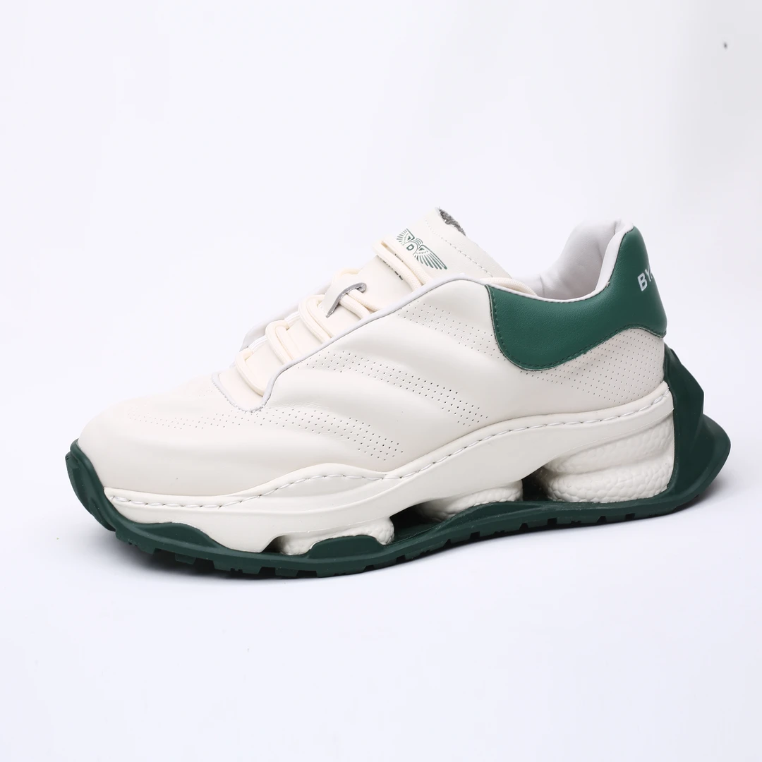 2024春季新款男士低帮白皮鞋潮流厚底系带透气百搭时尚舒适66531