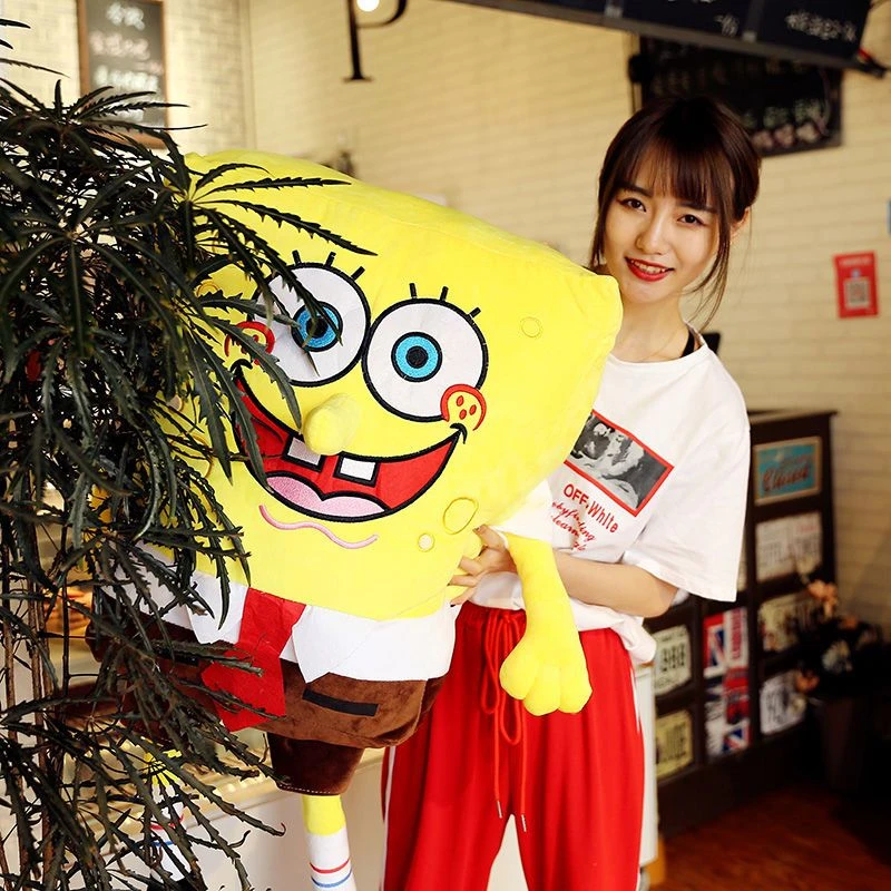 【小扬哥推荐】海绵宝宝公仔抱枕派大星毛绒玩具布娃娃情人节七夕