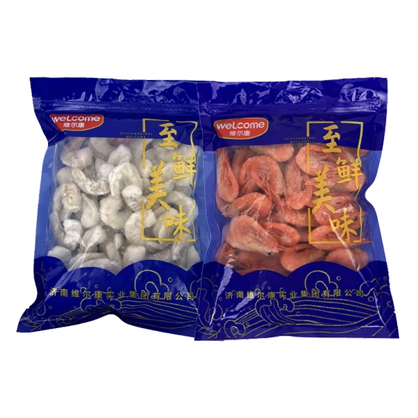 维尔康 虾虾组合41/50虾仁500g+90/120腹籽北极甜虾500g