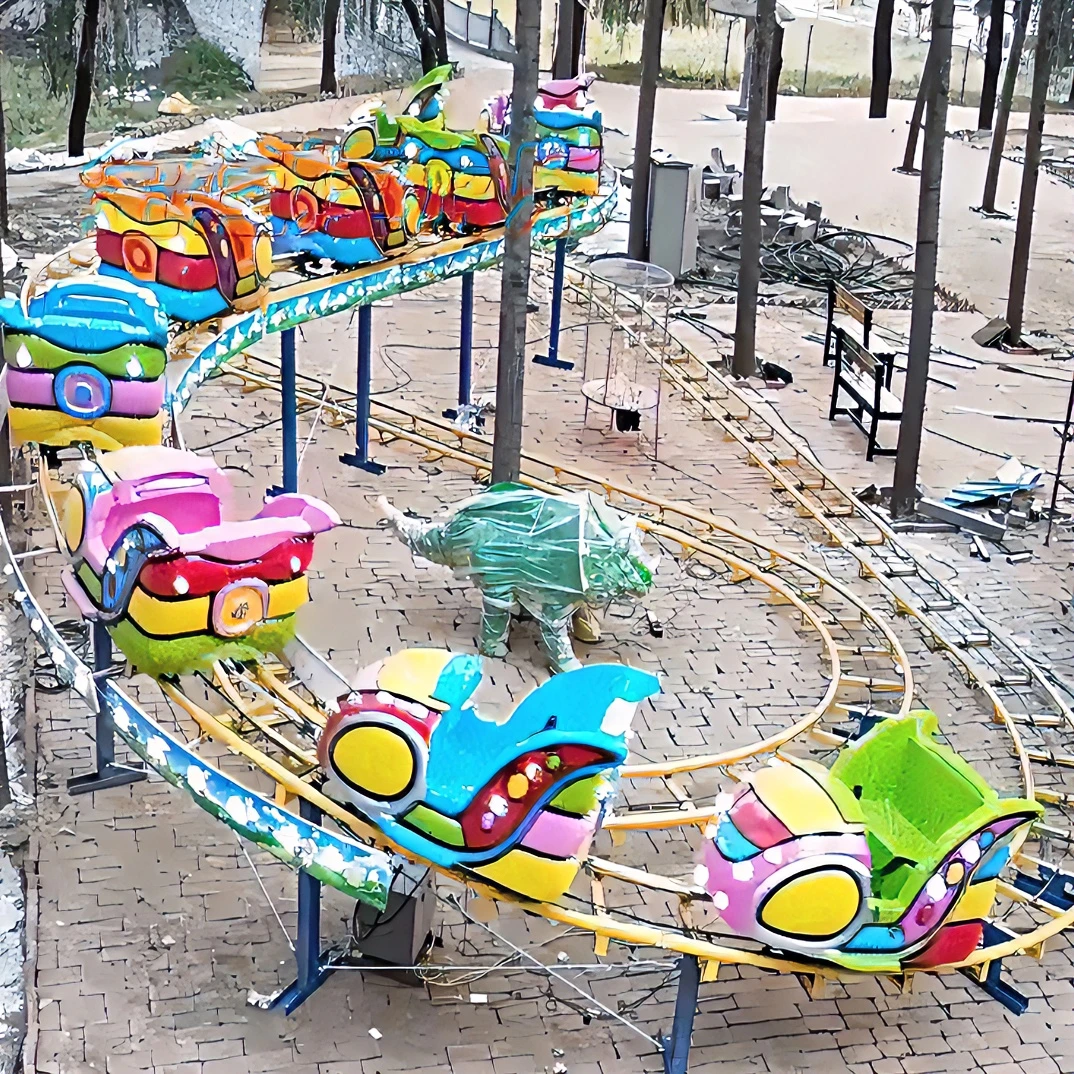 新款轨道小火车小型过山车迷你太空穿梭玩具批发娱游乐设施备厂家