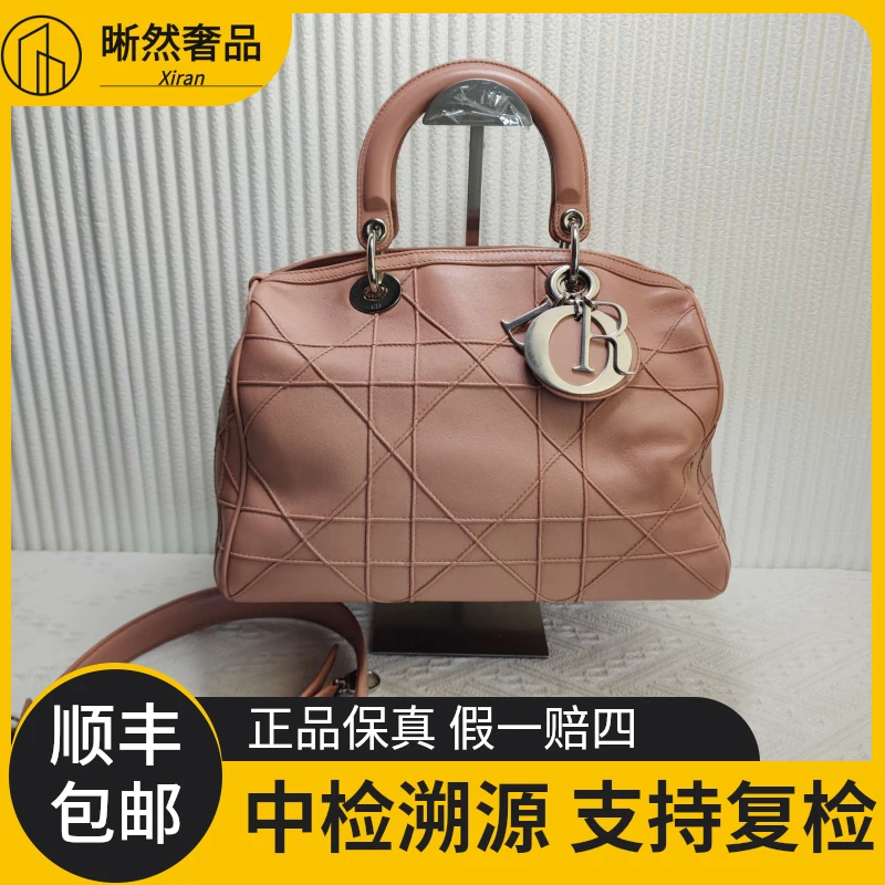 95新 DIOR/迪奥 女士经典时尚百搭单肩大号托特购物袋二奢包包