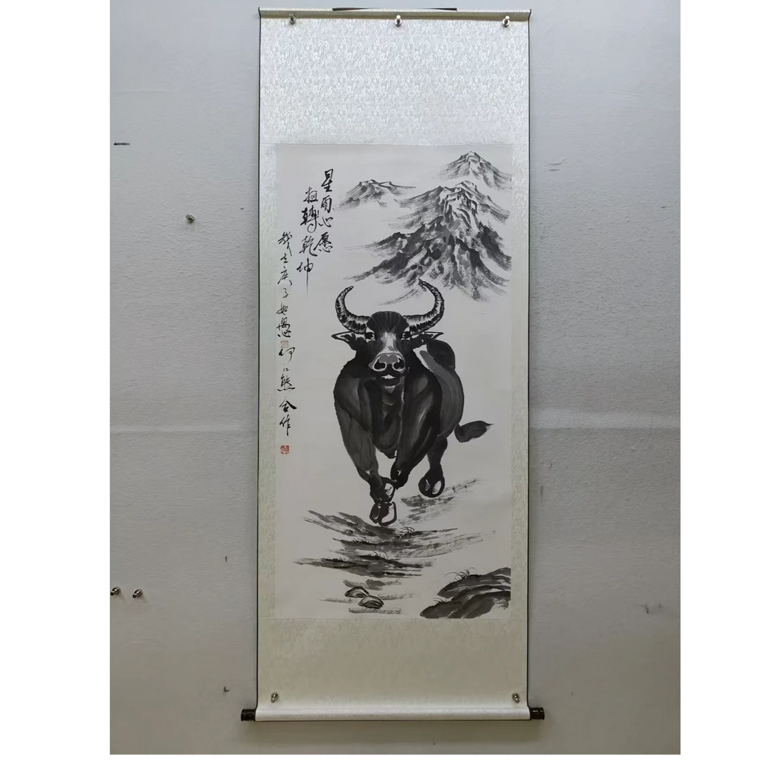 《星语心愿》何江熊 四尺轴 国画