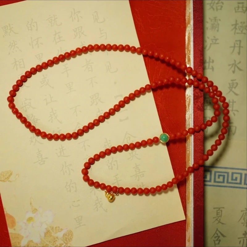 【京虹】南红*手链*18k金镶嵌（备注手围）