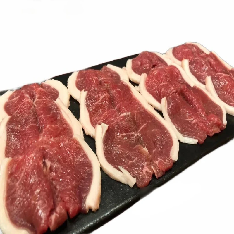 内蒙羔羊手切鲜羊肉片