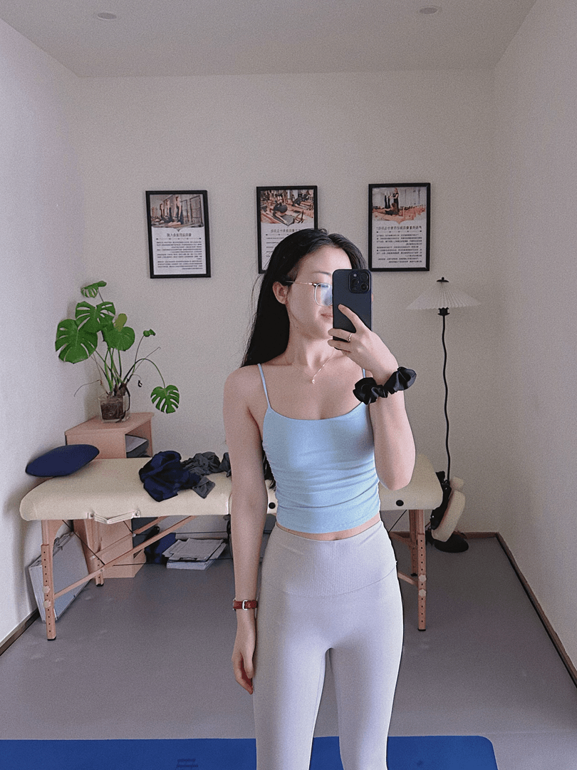 小胸聚拢瑜伽裸感内衣户外美背吊带紧身性感修身女士显瘦运动