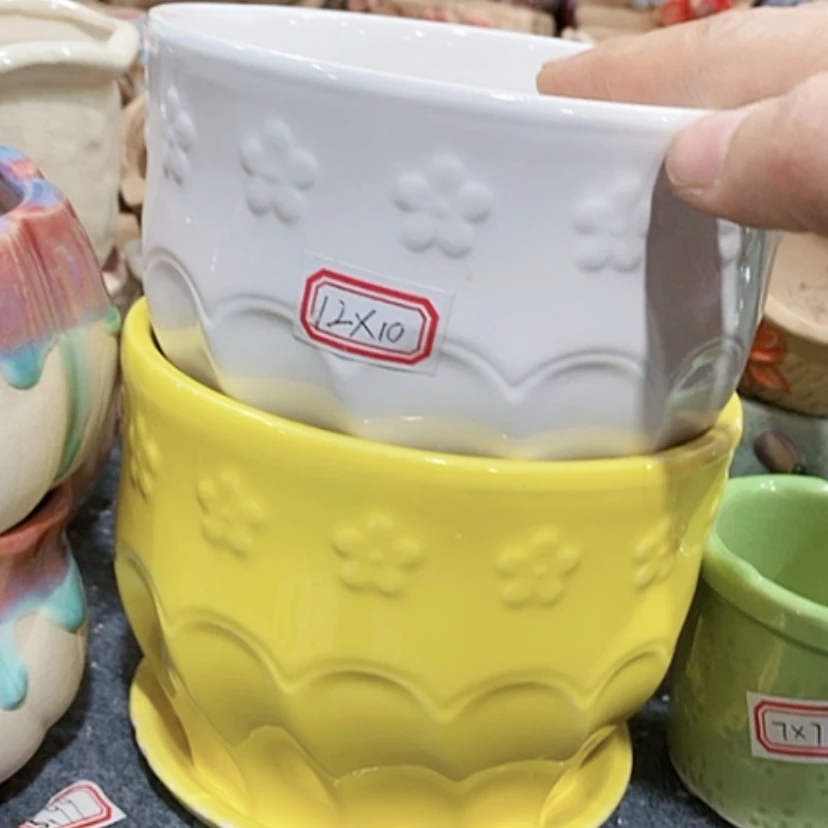 【闪购商品】红陶专业生产陶瓷多肉花盆