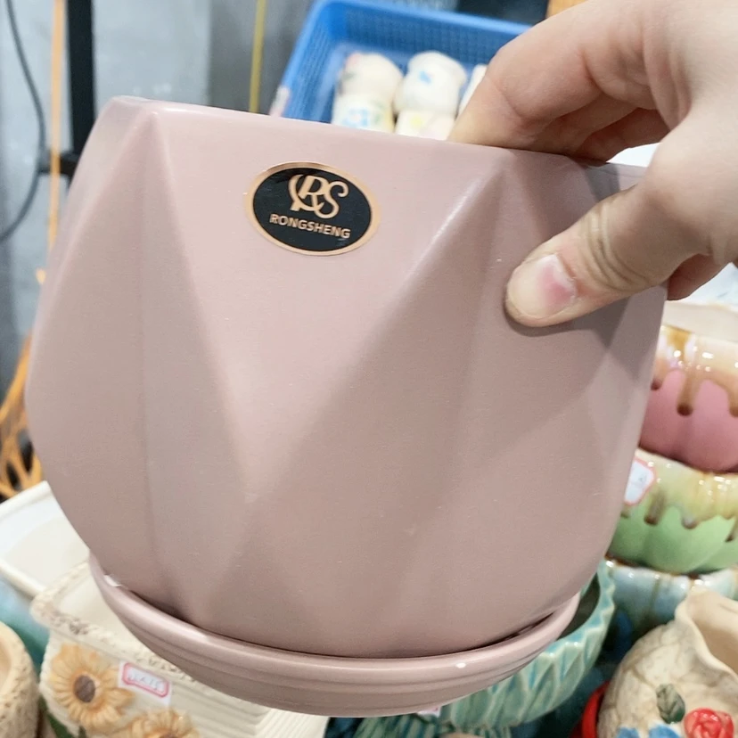 【闪购商品】红陶陶瓷花盆特价店