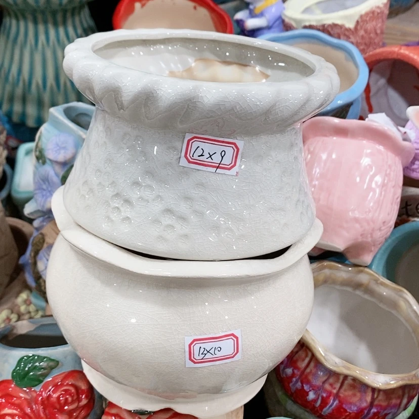 【闪购商品】红陶陶瓷多肉花盆特价店