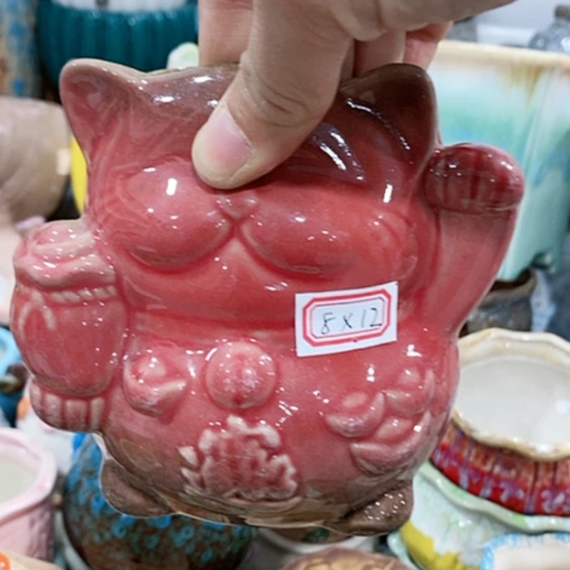 【闪购商品】红陶专业生产陶瓷多肉花盆