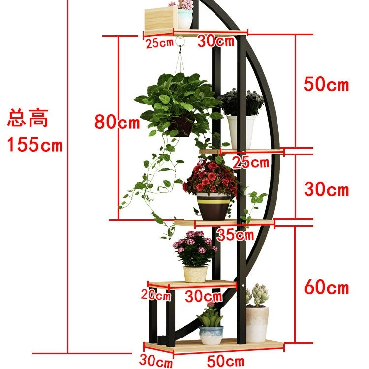 花架子多层室内特价客厅吊兰架卧室家用省空间阳台装饰置物架落地