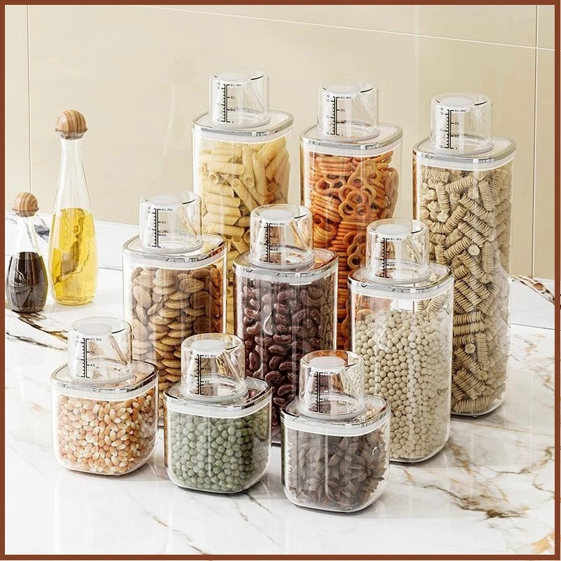 密封罐食品级家用防虫防潮厨房米桶面粉干货储存罐五谷杂粮收纳盒