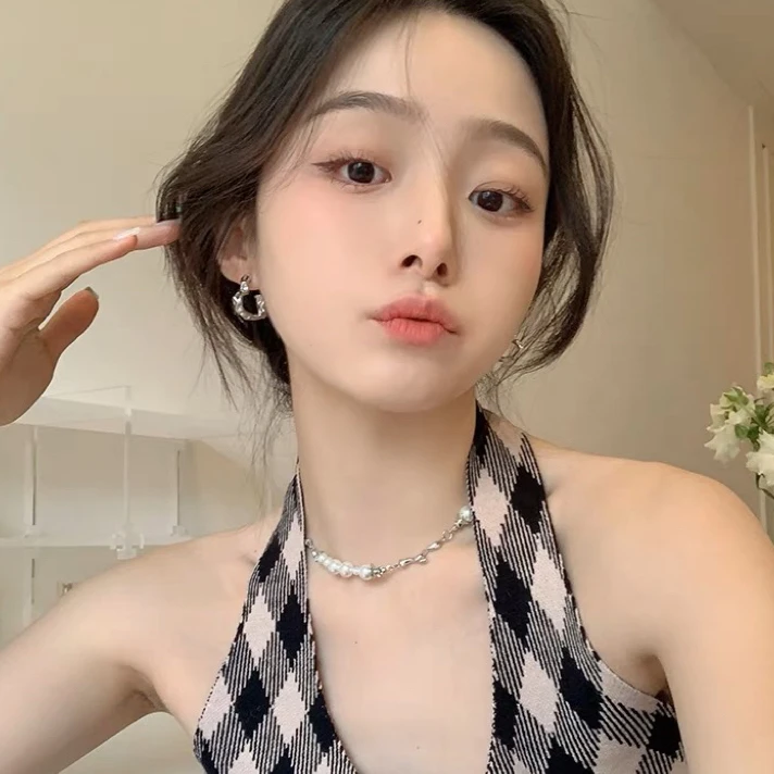 铜合金耳饰 店主超推！爱心耳饰爆款高级感耳环大圆脸适合的耳钉