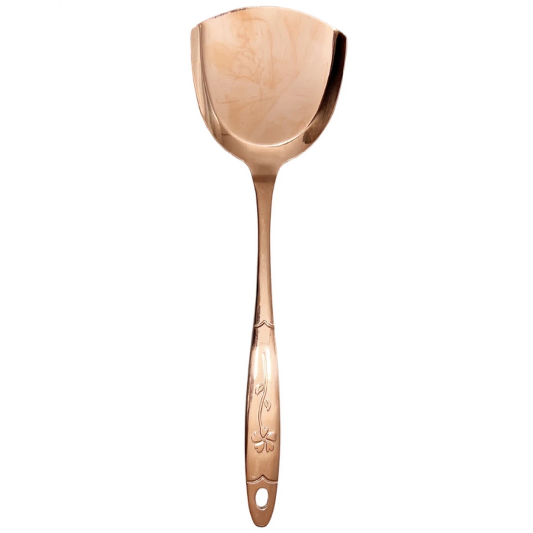 【铜美人】纯紫铜锅铲