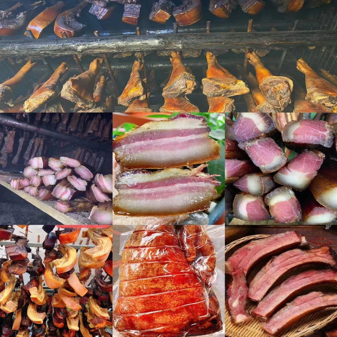 渝兰薇【现场直播称重】腊肉猪脚排骨整块发货