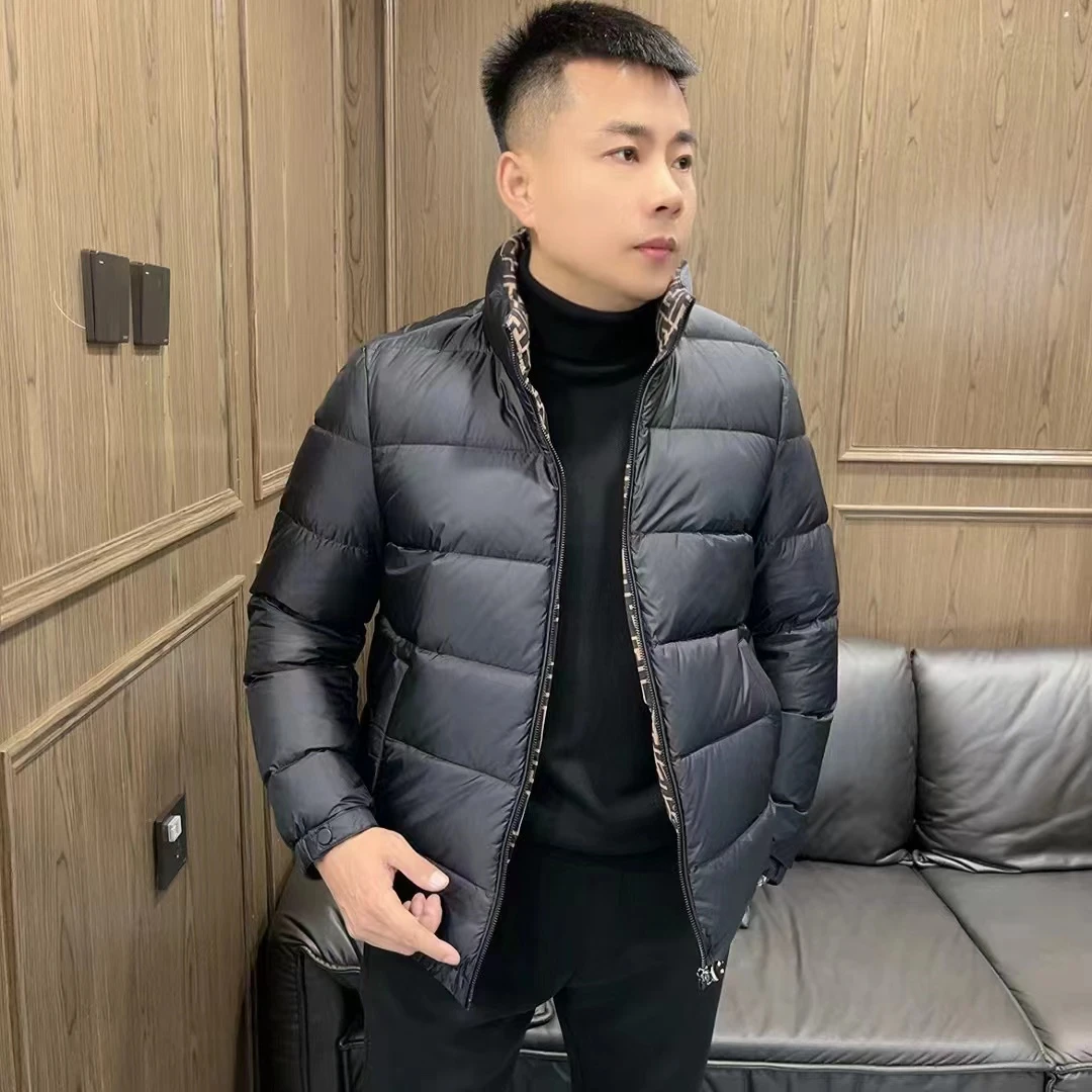 TIRIRT缇瑞23780 男士冬季轻薄保暖高品质休闲立领商务羽绒服