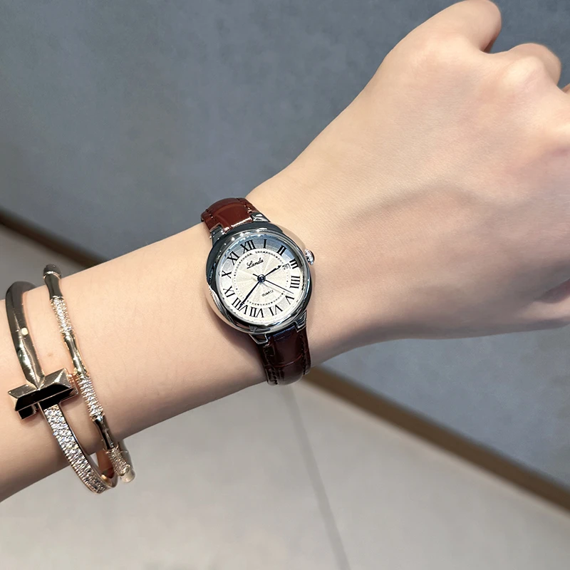 【告白气球】中古风古董派少女气质时尚百搭精致镶钻防水女士手表