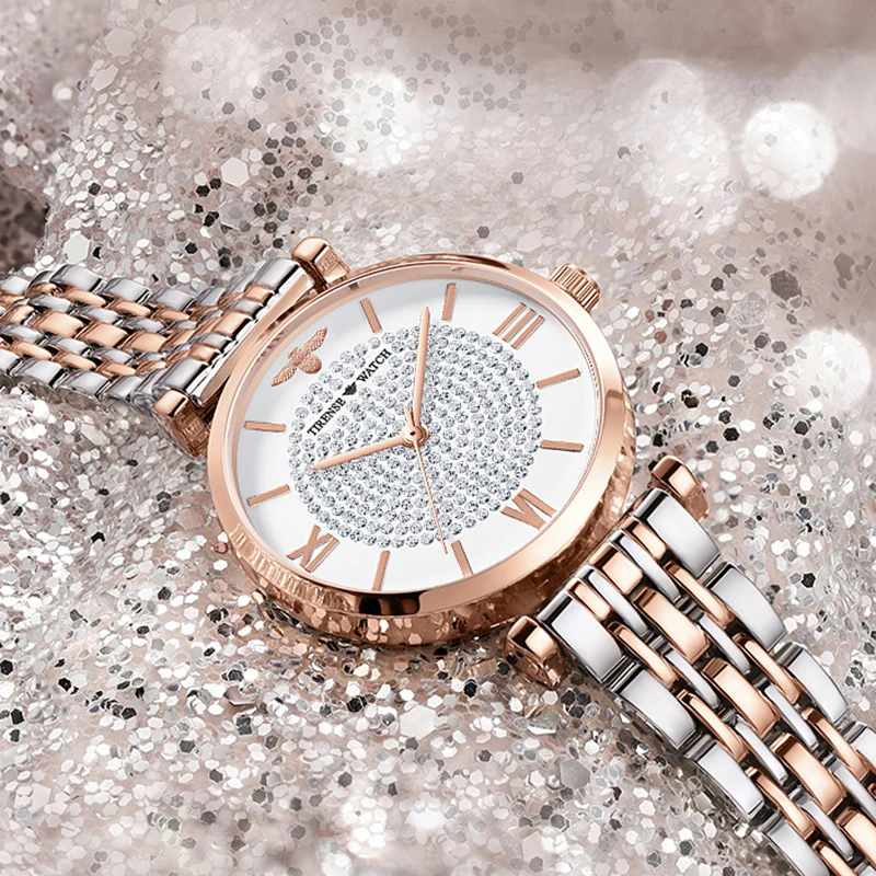 中古风古董派高定满天星系列轻奢文艺气质大牌防水女表