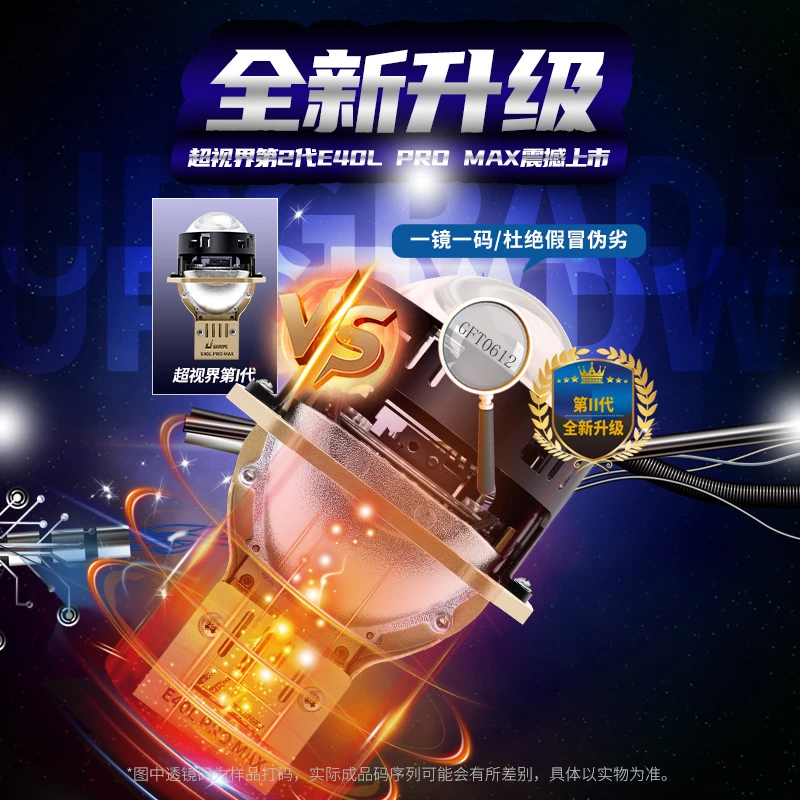 超视界E40LPROMAX反射激光透镜