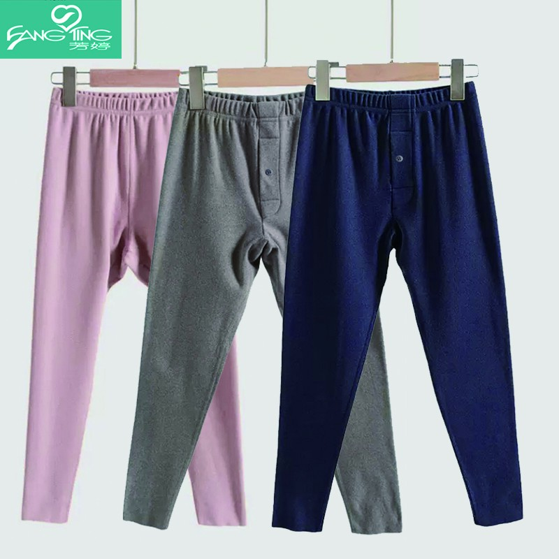 童装保暖裤自发热保暖裤内穿冬季中厚加绒加厚秋冬