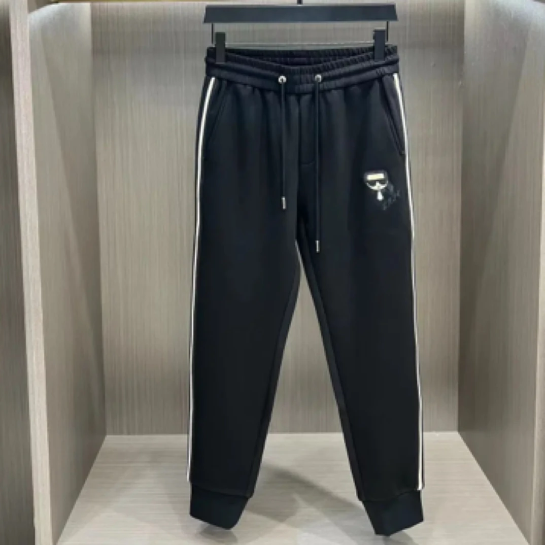 秋冬加厚91020新品款男士欧货时尚不百搭休闲裤男修身裤子薄直