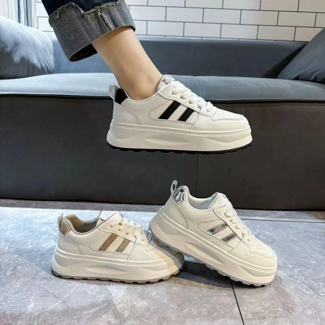 2024春秋新款简约百搭时尚小白鞋V30