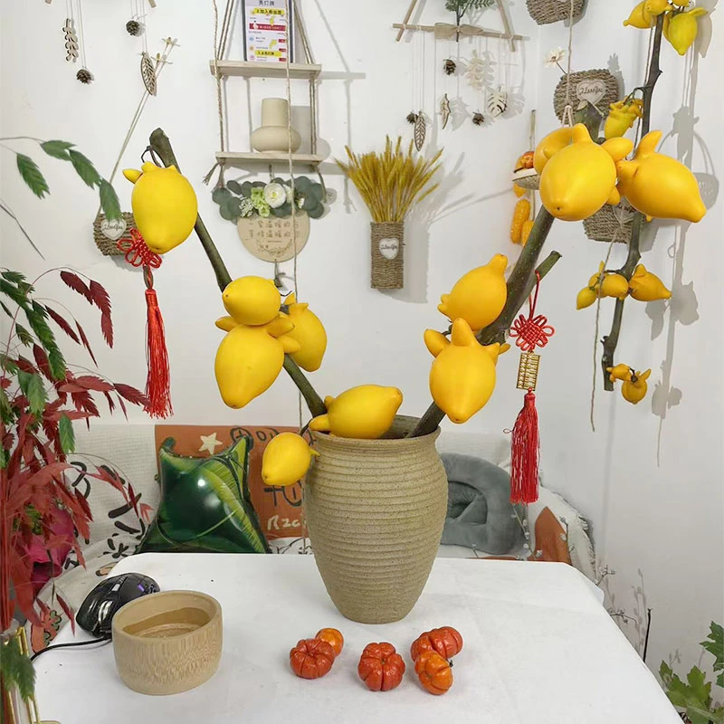 【五代果】黄金果云南鲜花基地直发干插干放年宵花小猪佩奇