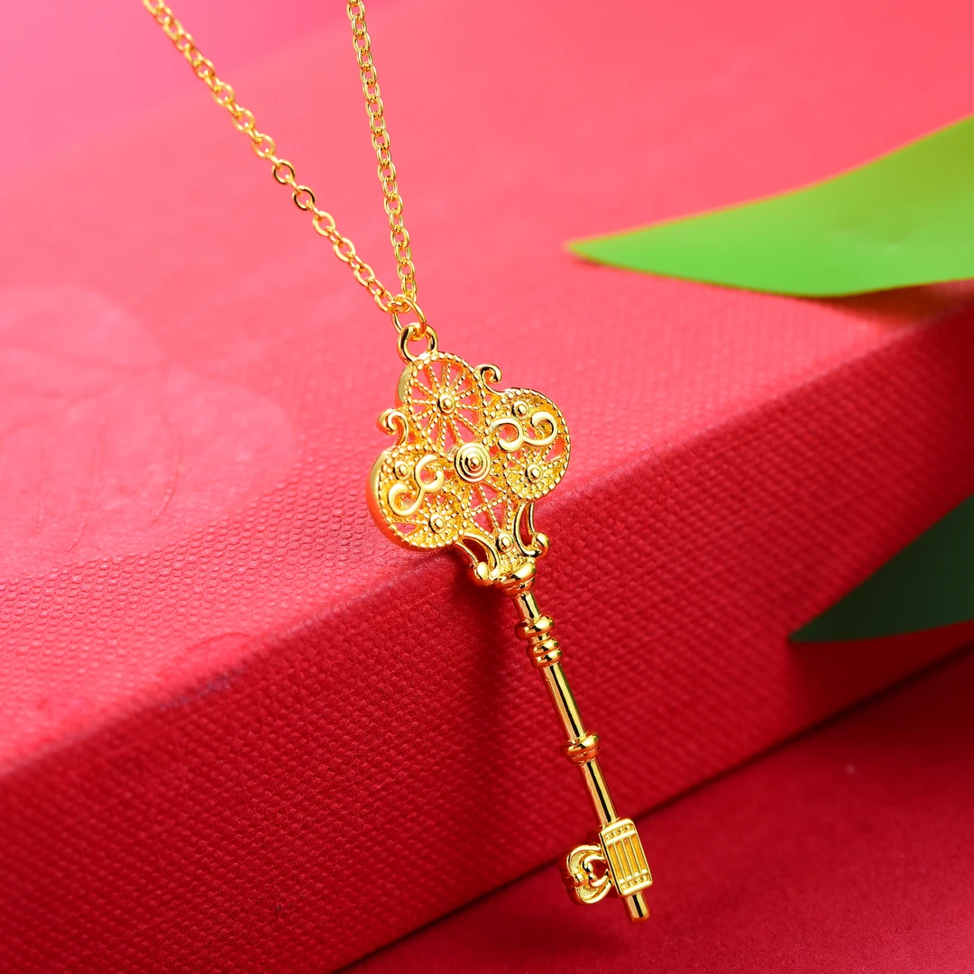 坠链均足银 【缘起金生】-时尚幸运钥匙