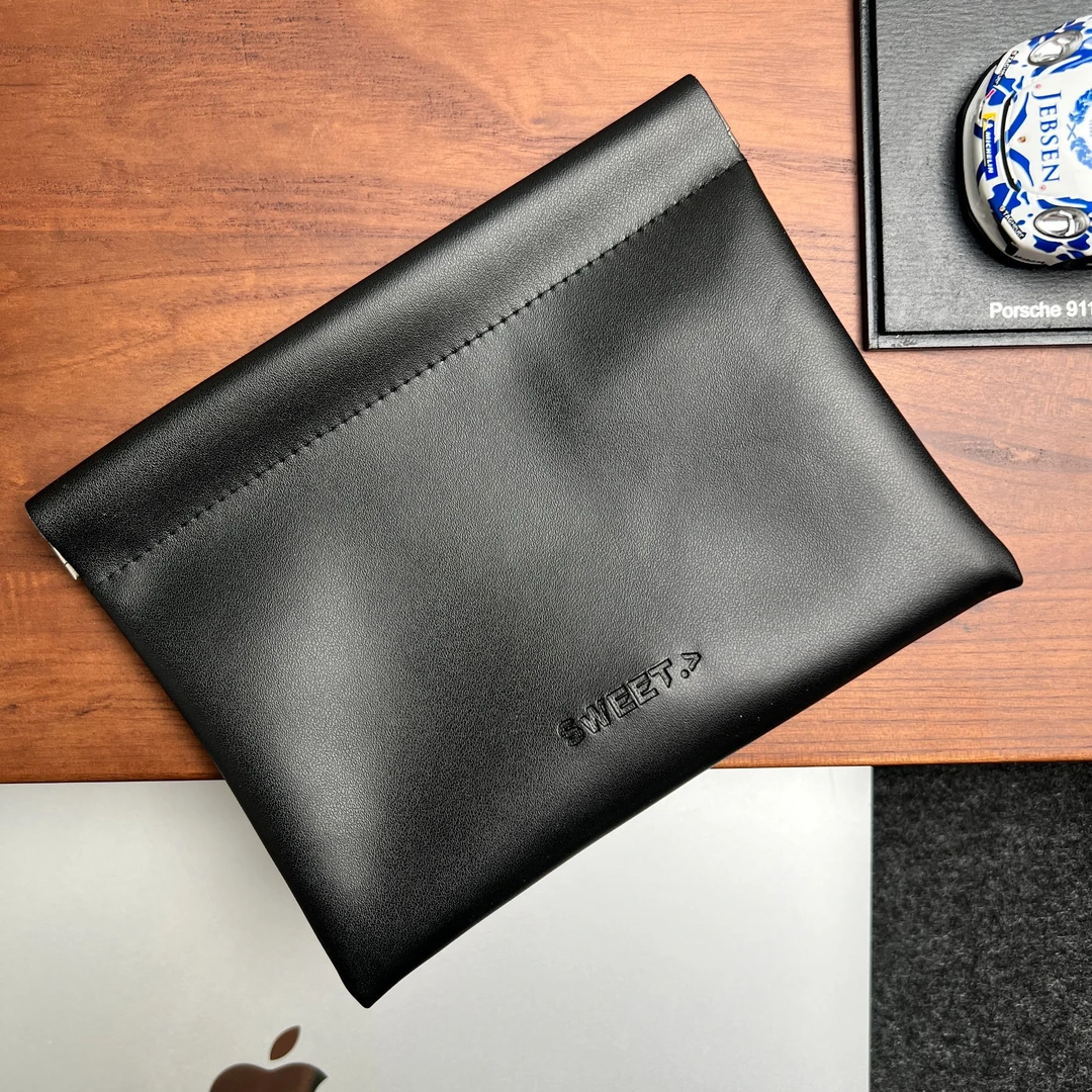 数据线皮革便携收纳包