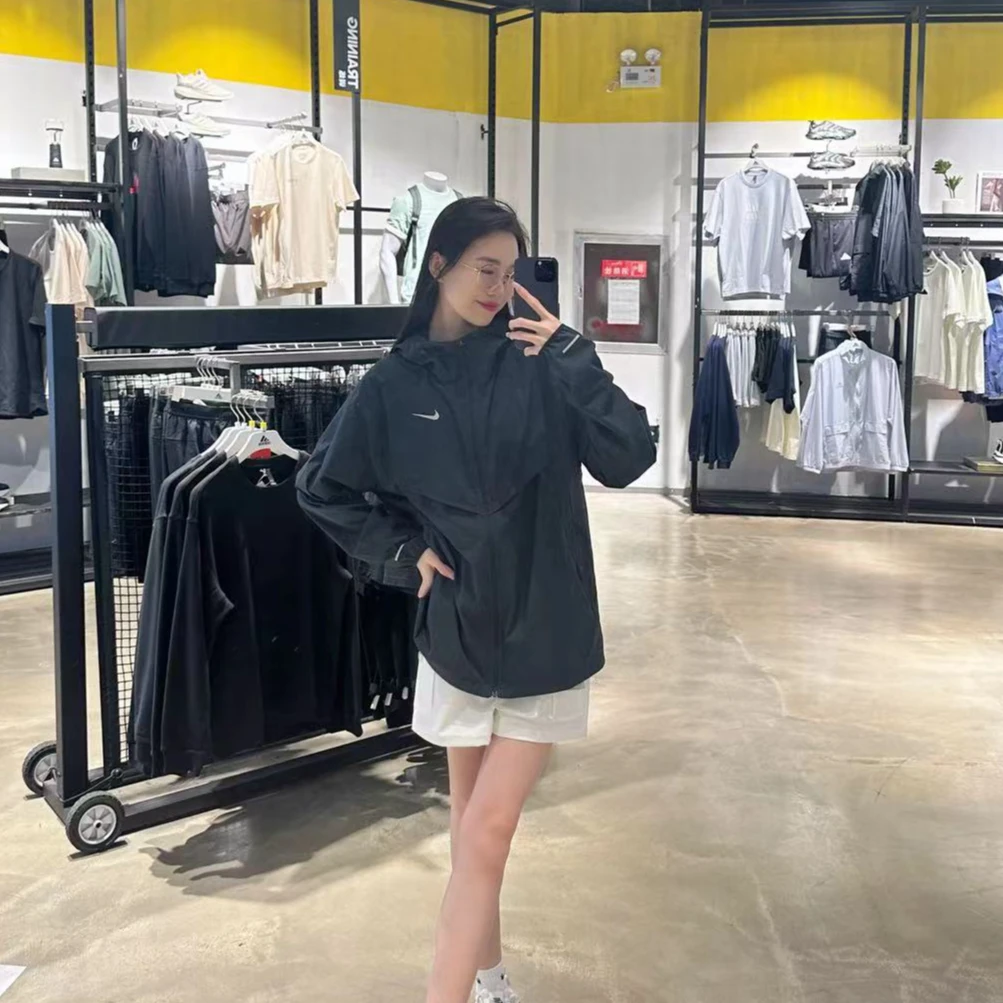 NIKE/耐克【风感波粒】男子户外跑步防晒衣透气梭织外套 FB7541010